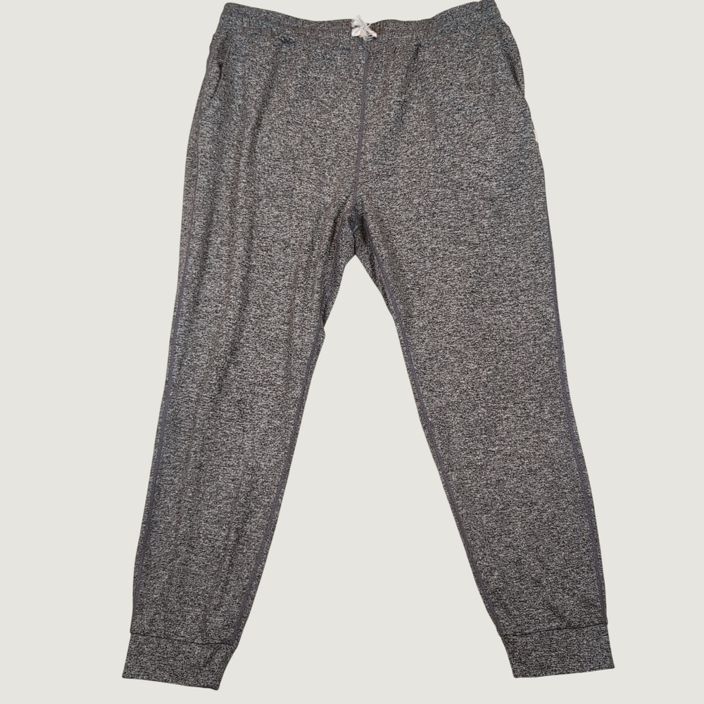 Vuori Performance Jogger Women L Gray Space Dye Performance Knit Activewear Cozy